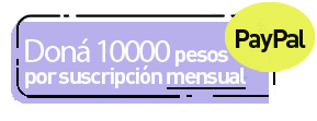 Doná 10000 pesos por suscripción mensual utilizando PayPal