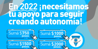 En 2022 necesitamos tu apoyo