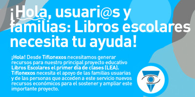 Libros escolares necesita tu ayuda