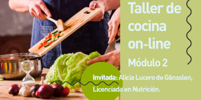 Taller de cocina on-line - Módulo 2 