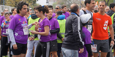 Tiflorun - Corredores con y sin discapacidad integrantes de Tiflorun 