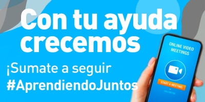 Sumate a seguir aprendiendo juntos