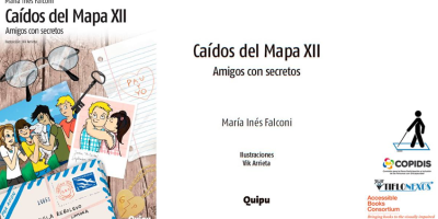 Caídos del mapa en formato digital accesible para personas con #DiscapacidadVisual.