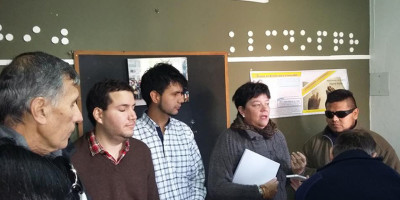 Acto de inauguración de un nuevo punto de acceso a la lectura