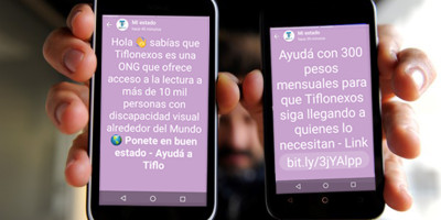 Ponete en buen estado – Ayudá a Tiflonexos 