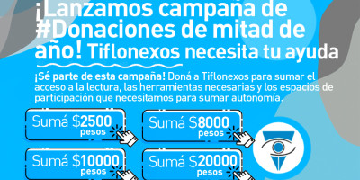 Lanzamos campaña de donaciones de mitad de año